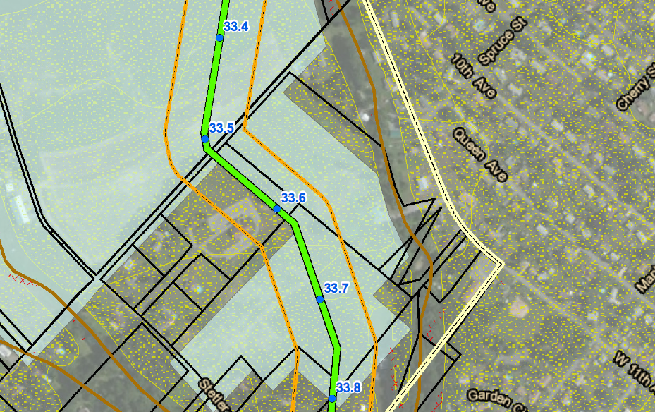 Sunbury Pipeline a Path of destruction